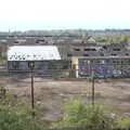 Graffiti tags on a wrecked building, A Trip to Reykjavik, Iceland - 20th April 2017