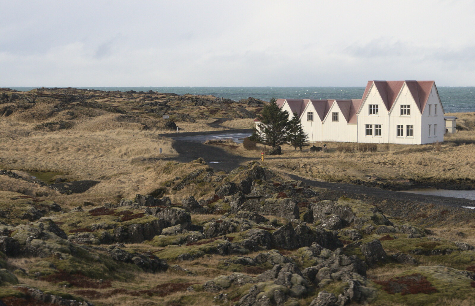 Isolated house in the volcanic wilderness from A Trip to Reykjavik, Iceland - 20th April 2017