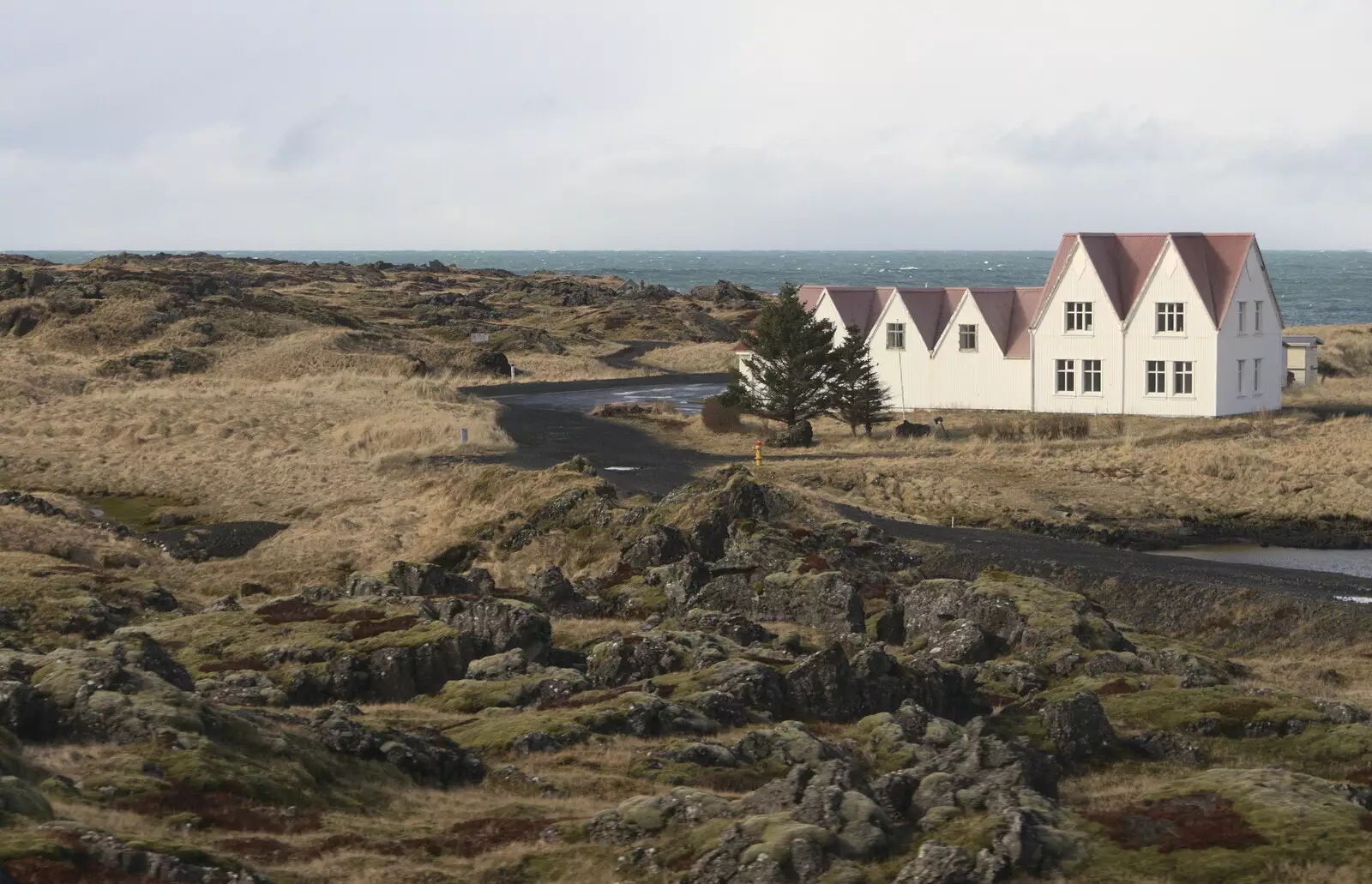 Isolated house in the volcanic wilderness, from A Trip to Reykjavik, Iceland - 20th April 2017