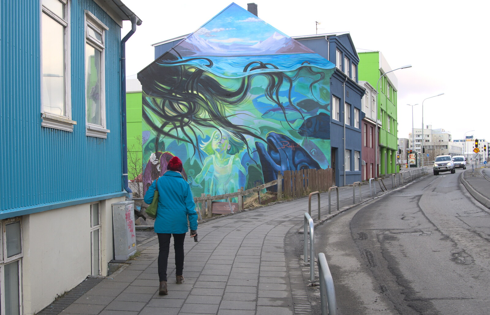 There's a lot of street art in Reykjavik from A Trip to Reykjavik, Iceland - 20th April 2017