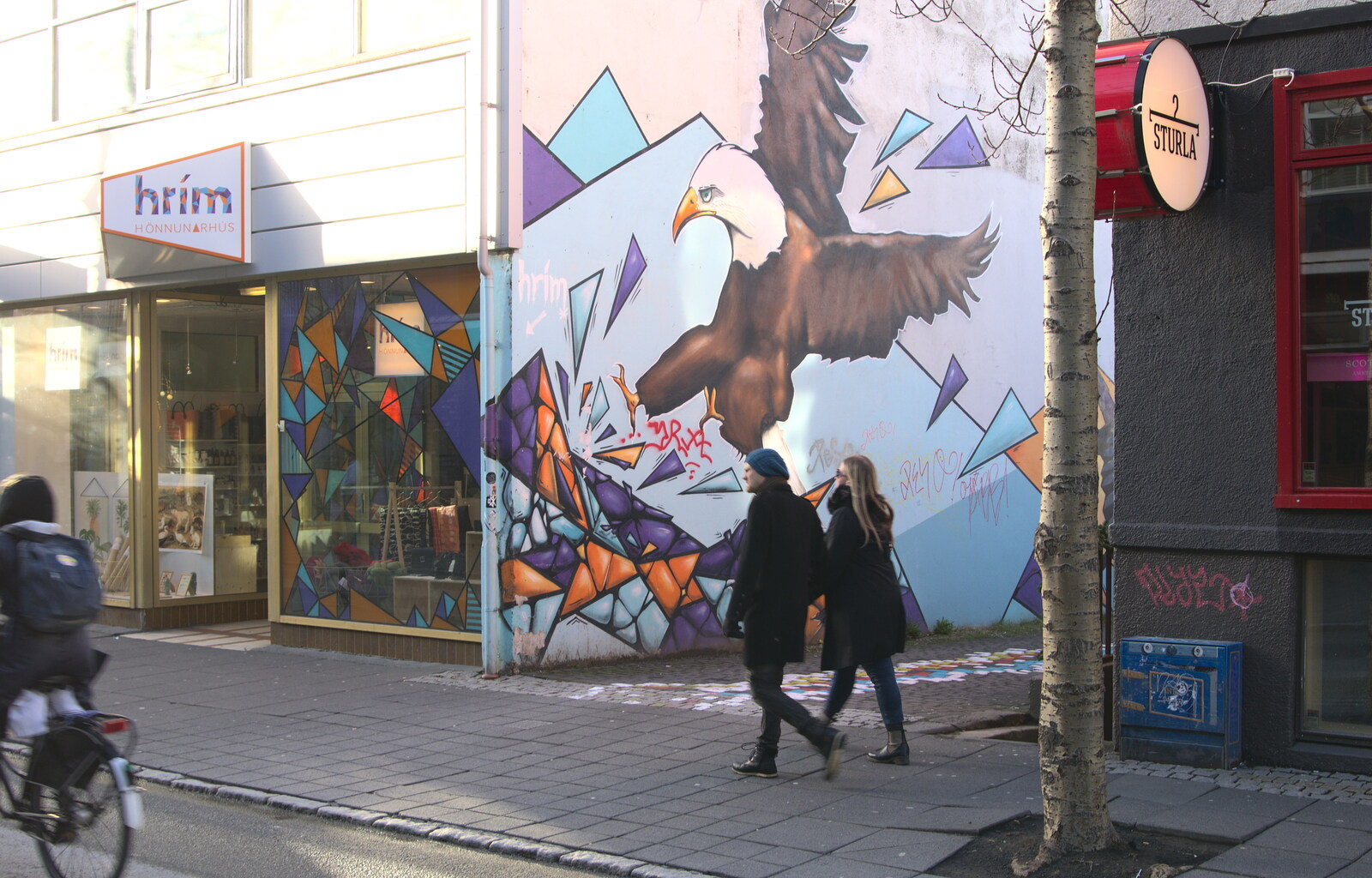 Eagles are clearly popular from A Trip to Reykjavik, Iceland - 20th April 2017