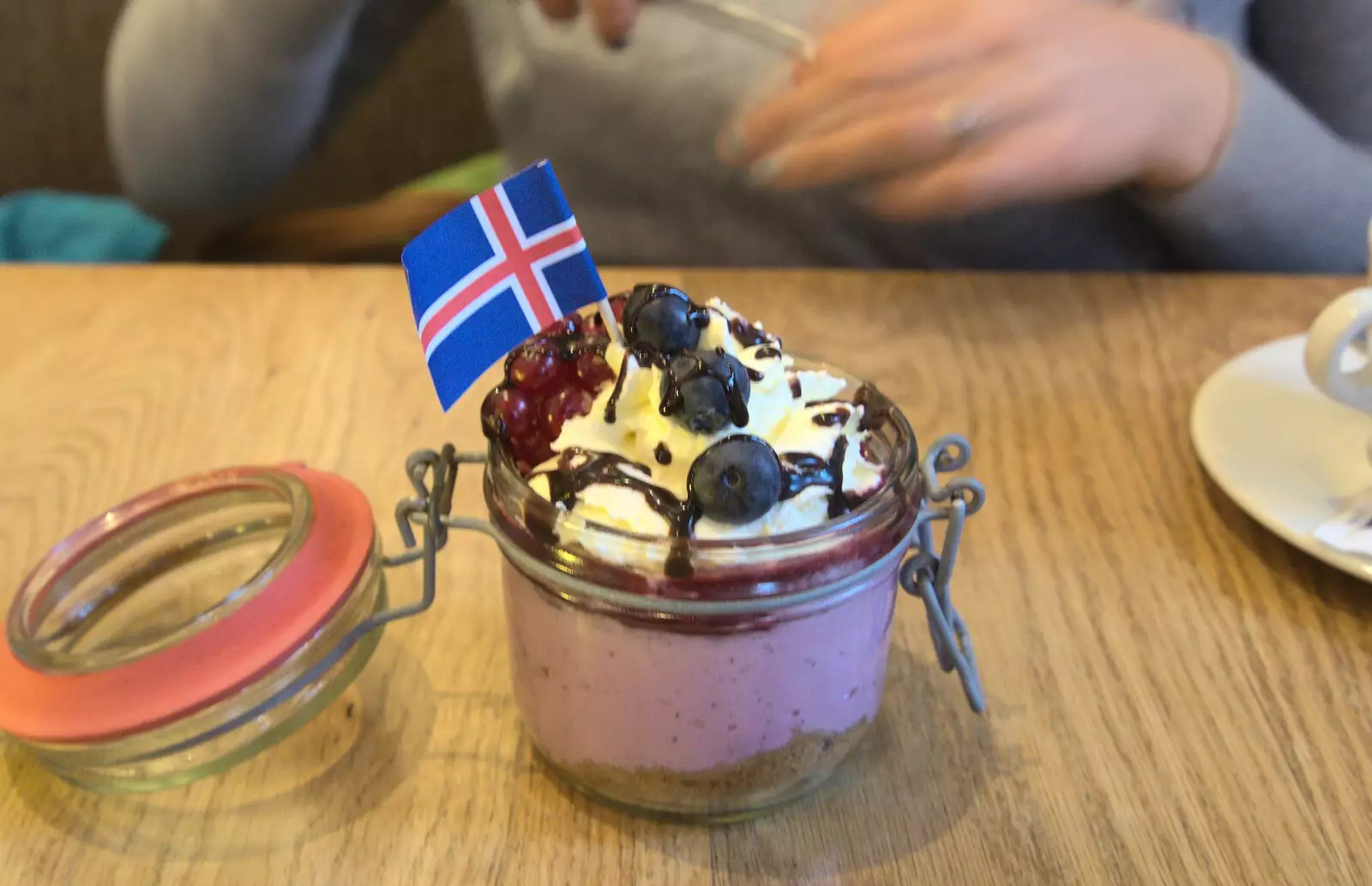 A nice little Icelandic pudding, from A Trip to Reykjavik, Iceland - 20th April 2017