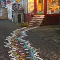 Painted paving, A Trip to Reykjavik, Iceland - 20th April 2017