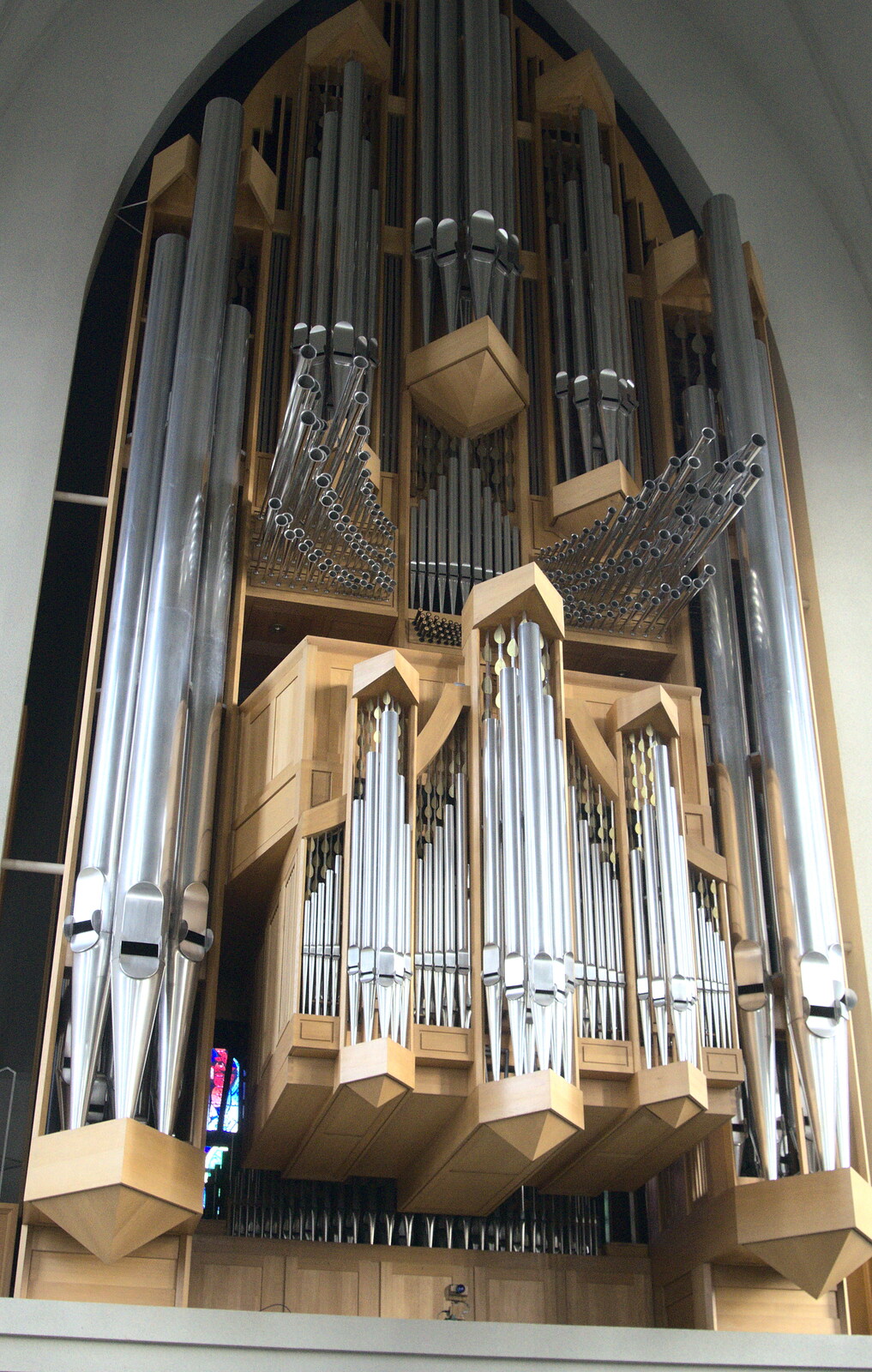 The amazing Klais organ, with V-8 exhausts from Hallgrímskirkja Cathedral and Whale Watching, Reykjavik - 21st April 2017