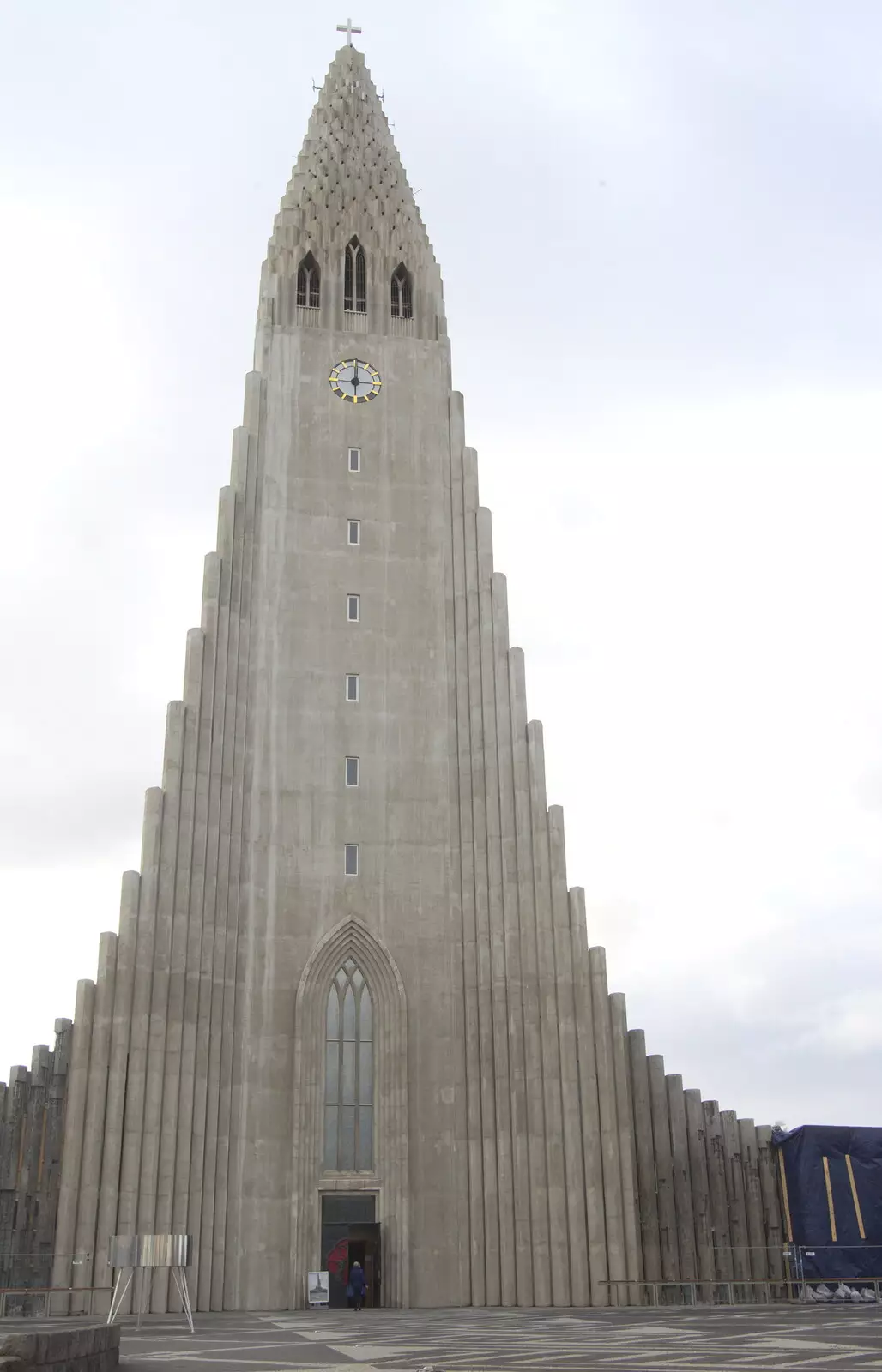 Hallgrímskirkja, from Hallgrímskirkja Cathedral and Whale Watching, Reykjavik - 21st April 2017