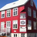 Bright red corrugated building, Hallgrímskirkja Cathedral and Whale Watching, Reykjavik - 21st April 2017