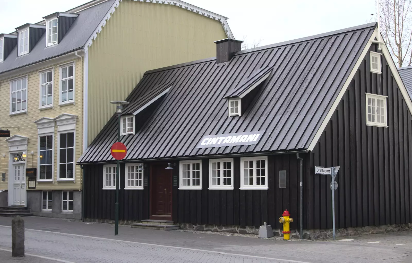 Reykjavík's oldest extant building, from Hallgrímskirkja Cathedral and Whale Watching, Reykjavik - 21st April 2017