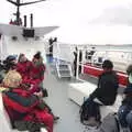 Whale watchers, Hallgrímskirkja Cathedral and Whale Watching, Reykjavik - 21st April 2017