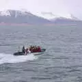 The RIB heads off, Hallgrímskirkja Cathedral and Whale Watching, Reykjavik - 21st April 2017