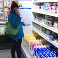 Isobel gets some Skyr from the supermarket, Hallgrímskirkja Cathedral and Whale Watching, Reykjavik - 21st April 2017