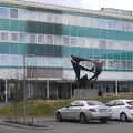 Our hotel, which looks more like an office block, Hallgrímskirkja Cathedral and Whale Watching, Reykjavik - 21st April 2017