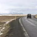 A 4x4 heads off to the mountains, The Golden Circle of Ísland, Iceland - 22nd April 2017