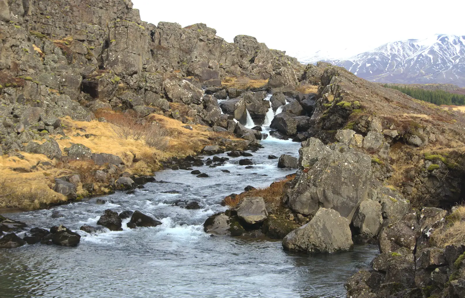 The Þingvellir drowning pool, from The Golden Circle of Ísland, Iceland - 22nd April 2017