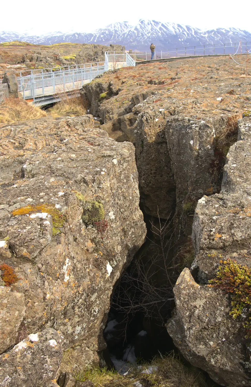 Part of the Almannagjá fault, from The Golden Circle of Ísland, Iceland - 22nd April 2017