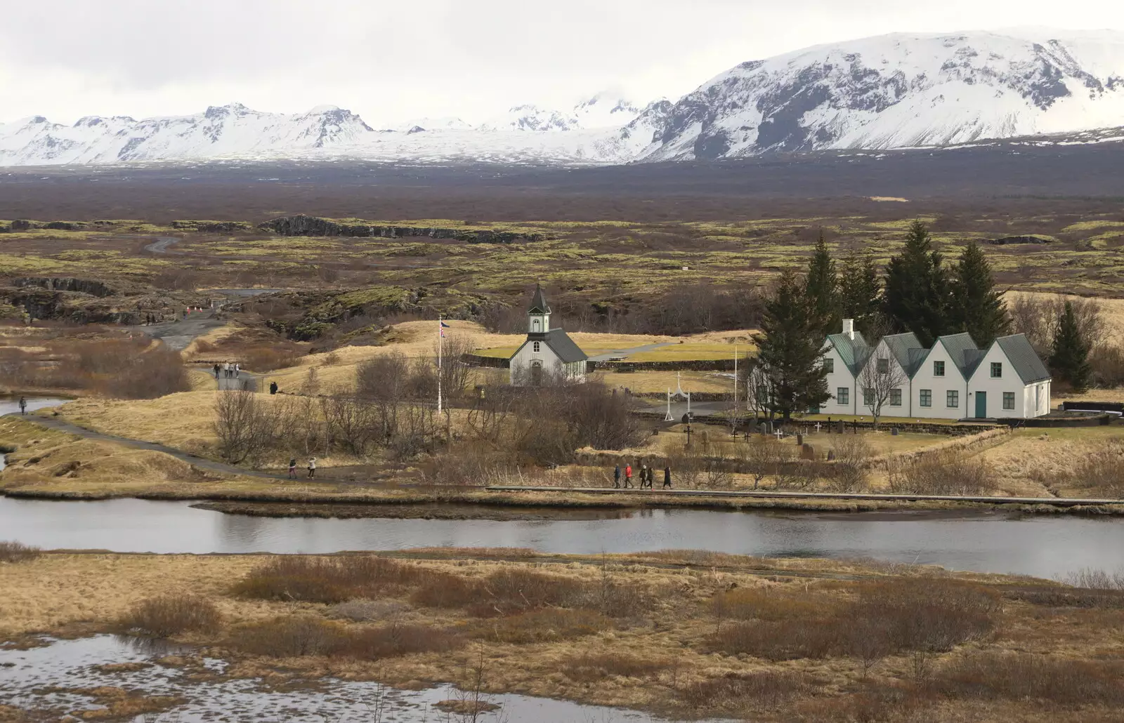 Church on the plains, from The Golden Circle of Ísland, Iceland - 22nd April 2017