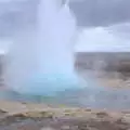 The Strokkur geyser blows one off, The Golden Circle of Ísland, Iceland - 22nd April 2017