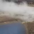 Milky blue pool of hot water, The Golden Circle of Ísland, Iceland - 22nd April 2017