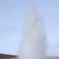 The geyser goes off again, The Golden Circle of Ísland, Iceland - 22nd April 2017