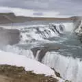 Gullfoss waterfall and the Hvítá river, The Golden Circle of Ísland, Iceland - 22nd April 2017