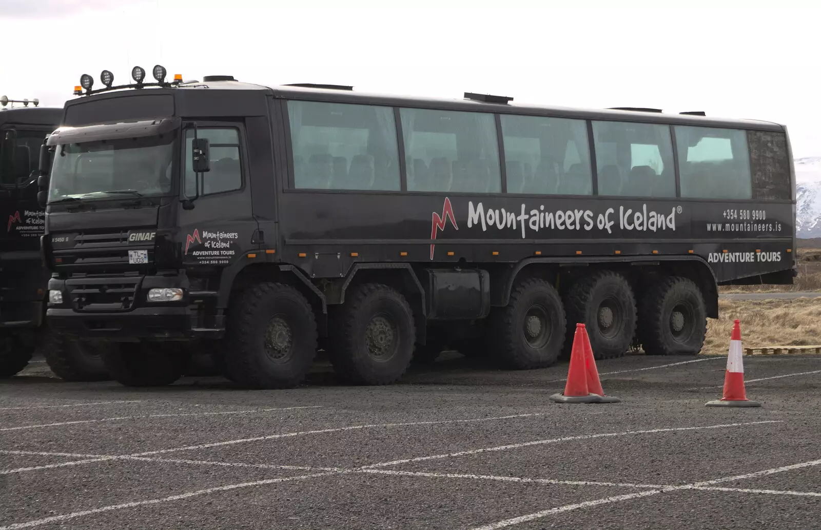 More epic moster-truck conversions, from The Golden Circle of Ísland, Iceland - 22nd April 2017