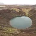 Volcano crater, The Golden Circle of Ísland, Iceland - 22nd April 2017