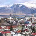 The colourful roofs of Reykjavík, Stríðsminjar War Relics, Perlan and Street Art, Reykjavik, Iceland - 23rd April 2017