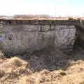 Skull and Crossbones graffiti, Stríðsminjar War Relics, Perlan and Street Art, Reykjavik, Iceland - 23rd April 2017