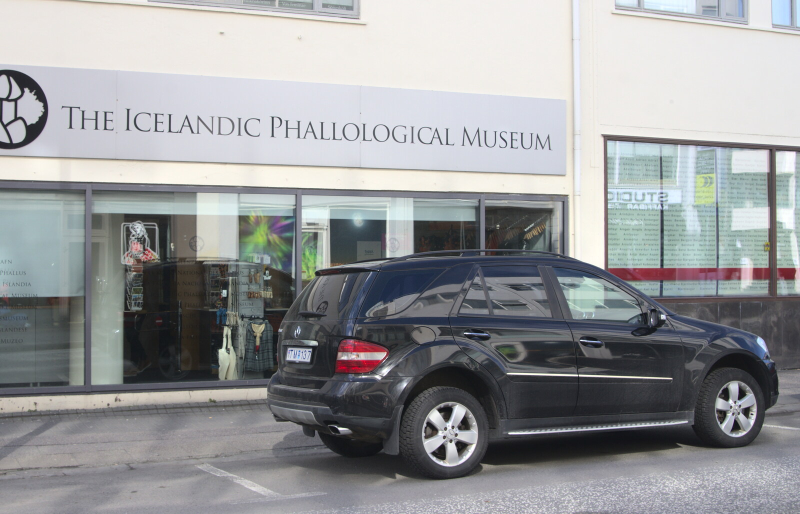The Icelandic penis museum from Stríðsminjar War Relics, Perlan and Street Art, Reykjavik, Iceland - 23rd April 2017