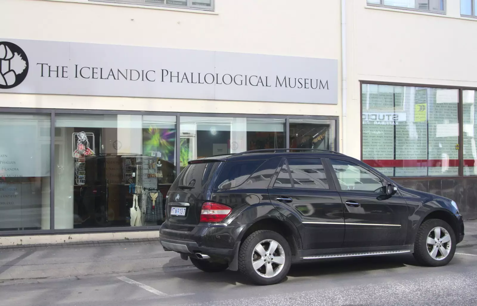 The Icelandic penis museum, from Stríðsminjar War Relics, Perlan and Street Art, Reykjavik, Iceland - 23rd April 2017