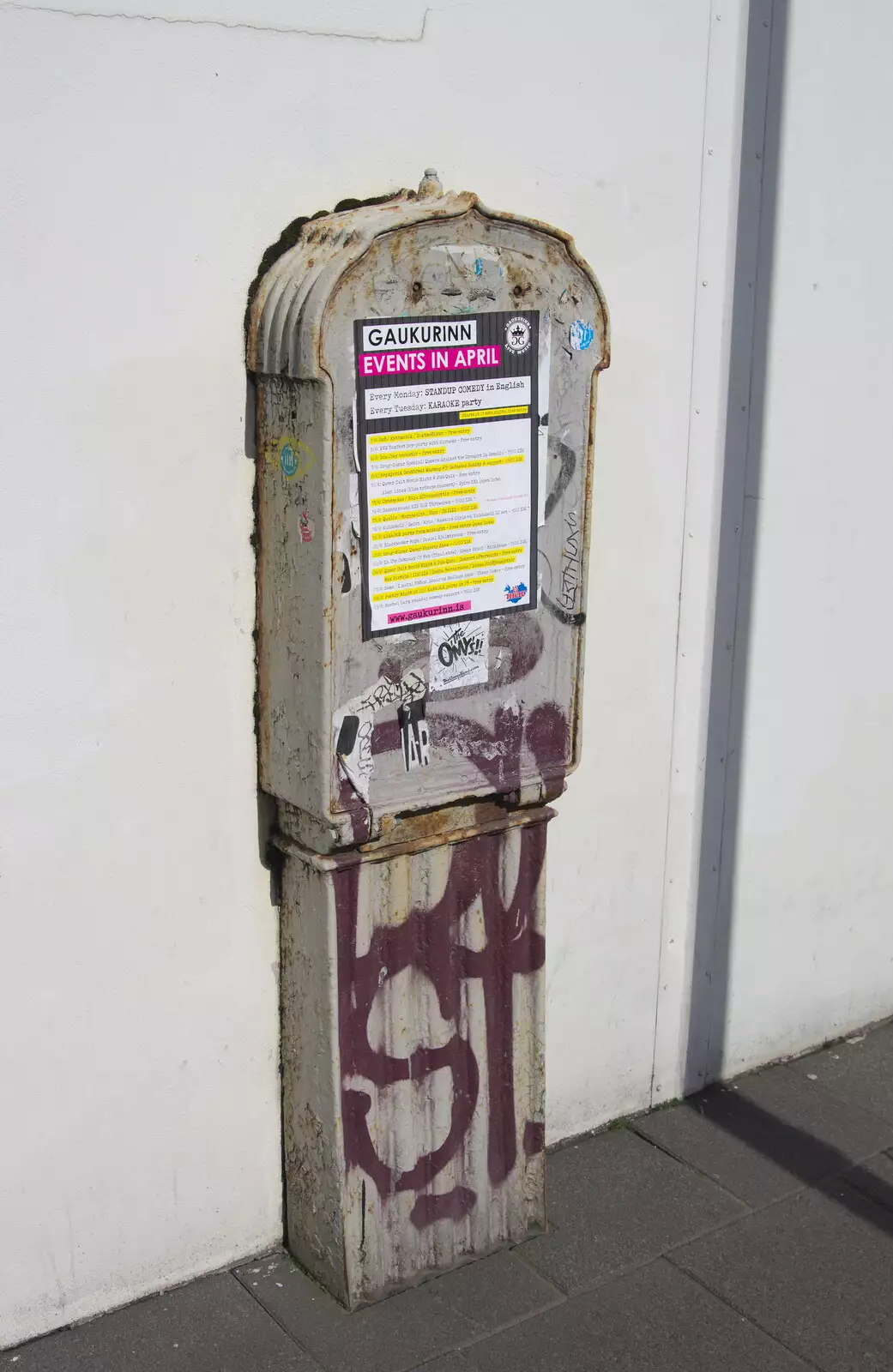 Some sort of ticket machine, from Stríðsminjar War Relics, Perlan and Street Art, Reykjavik, Iceland - 23rd April 2017