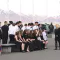 Outside, a visiting choir poses for a photo, Stríðsminjar War Relics, Perlan and Street Art, Reykjavik, Iceland - 23rd April 2017