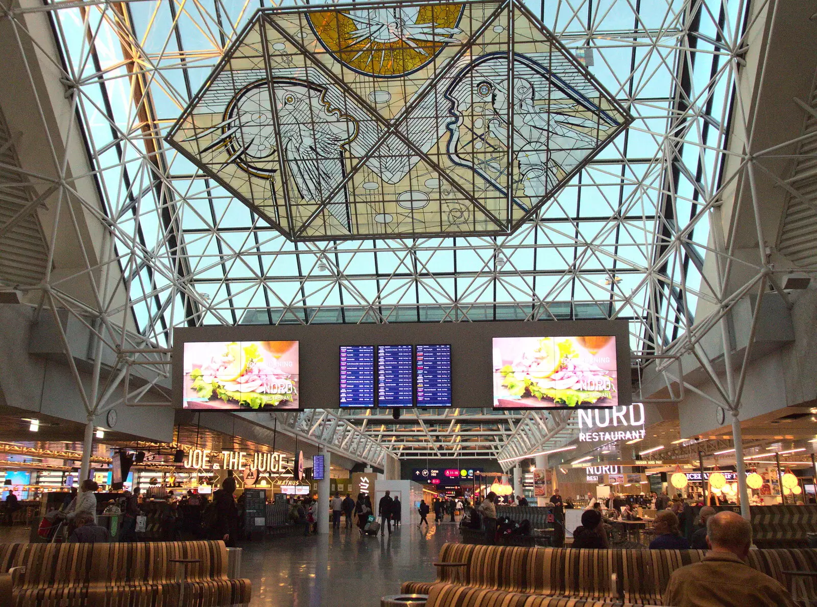 Keflavik Airport, from The Journey Home, Reykjavik, London and Brantham - 24th April 2017