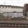 Narrow flats and graffiti near Paddington, The Journey Home, Reykjavik, London and Brantham - 24th April 2017