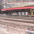 The Post Office platform outside Paddington, The Journey Home, Reykjavik, London and Brantham - 24th April 2017