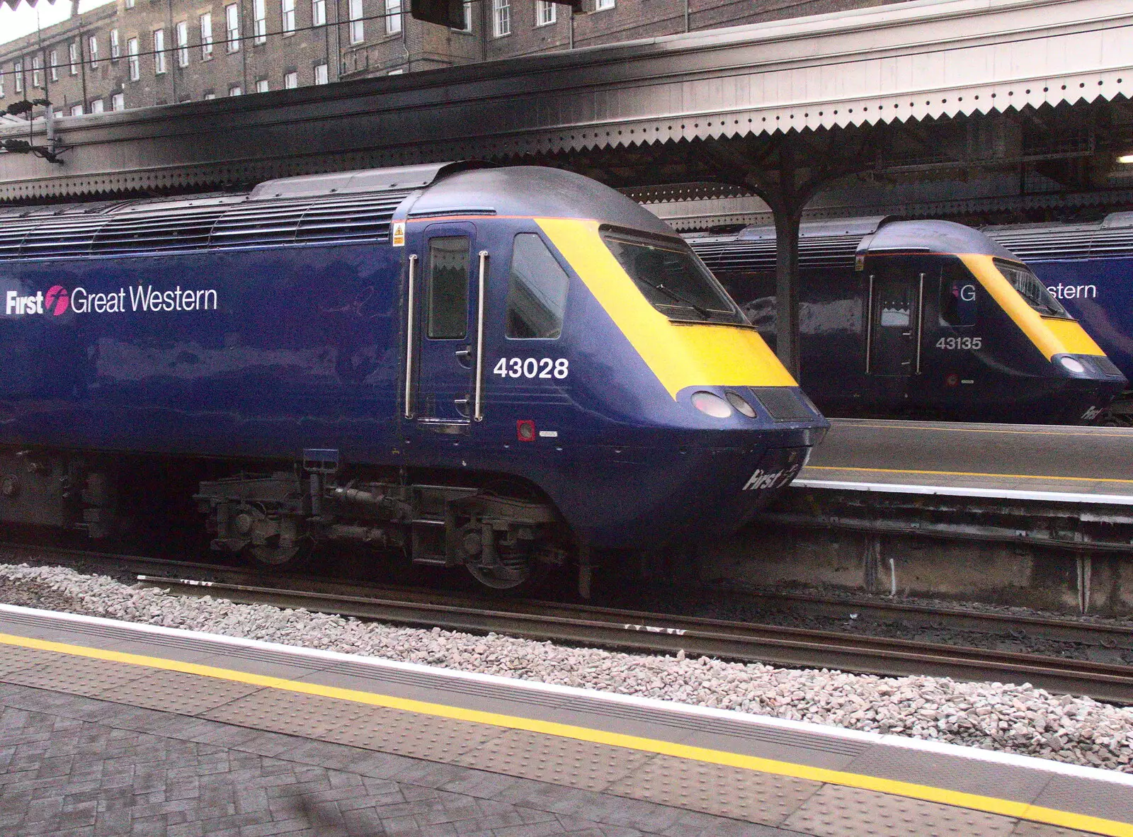 Class 43 43028 at Paddington, from The Journey Home, Reykjavik, London and Brantham - 24th April 2017