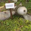 The propellor from a crashed B-24 Liberator, Norfolk and Suffolk Aviation Museum, Flixton, Suffolk - 30th April 2017