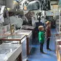 The boys look at more exhibits, Norfolk and Suffolk Aviation Museum, Flixton, Suffolk - 30th April 2017