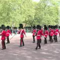 More bearskins march up the Mall, Campfires, Oaksmere Building and a BSCC Bike Ride, Brome, Suffolk - 4th May 2017