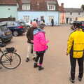 The Last-Ever BSCC Weekend Away Bike Ride, Thaxted, Essex - 6th May 2017, Colin, Jill and Pippa