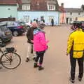 Colin, Jill and Pippa, The Last-Ever BSCC Weekend Away Bike Ride, Thaxted, Essex - 6th May 2017