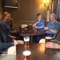 Beers in the Cock Inn at Henham, The Last-Ever BSCC Weekend Away Bike Ride, Thaxted, Essex - 6th May 2017