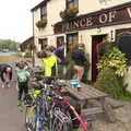 More bikes outside the Prince of Wales, The Last-Ever BSCC Weekend Away Bike Ride, Thaxted, Essex - 6th May 2017