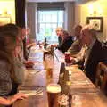 The BSCC do dinner at the Swan, Thaxted, The Last-Ever BSCC Weekend Away Bike Ride, Thaxted, Essex - 6th May 2017