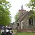 There's a wedding at St. Mary's Church, The Last-Ever BSCC Weekend Away Bike Ride, Thaxted, Essex - 6th May 2017