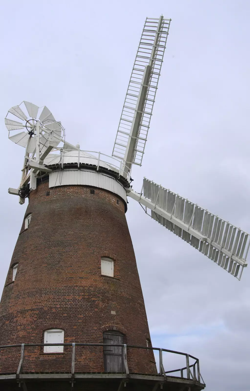 John Webb's Windmill, from A Postcard From Thaxted, Essex - 7th May 2017