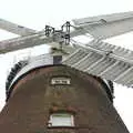 The sails of John Webb's windmill, A Postcard From Thaxted, Essex - 7th May 2017