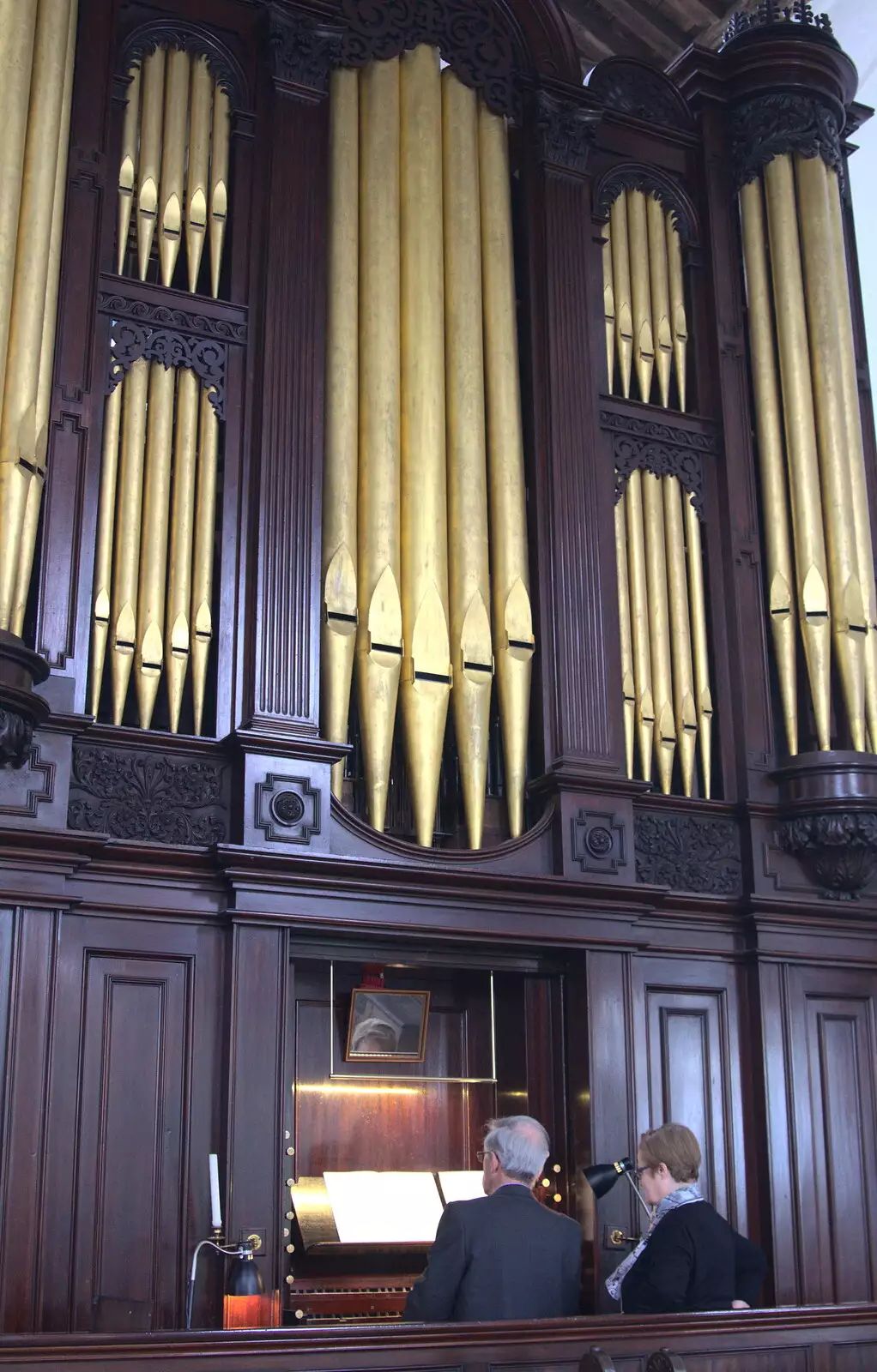 Christopher Bayston plays the Lincoln Organ, from A Postcard From Thaxted, Essex - 7th May 2017