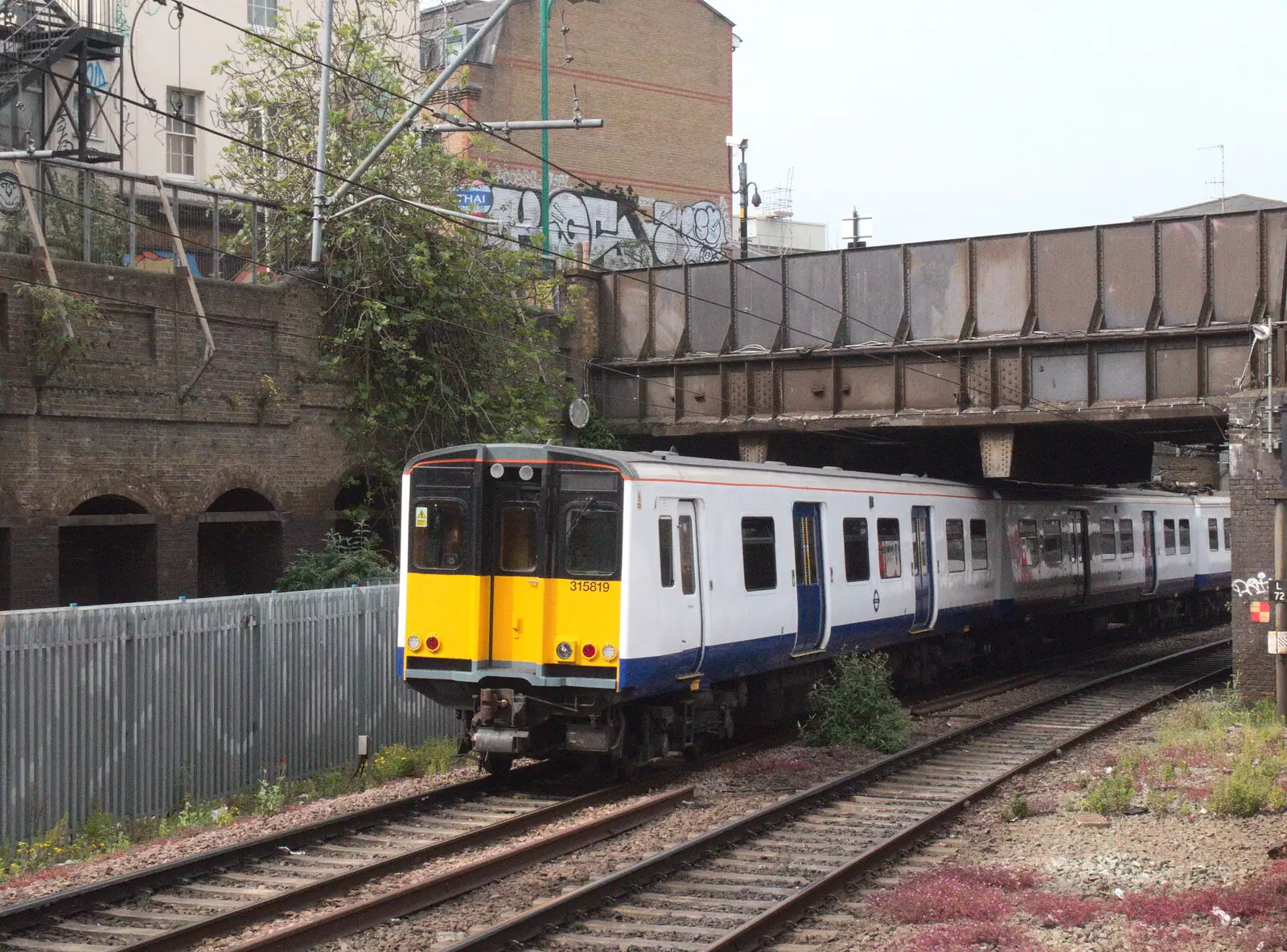 A Class 315 commuter train tin can, from The Diss Organ Festival, Diss, Norfolk - 14th May 2017