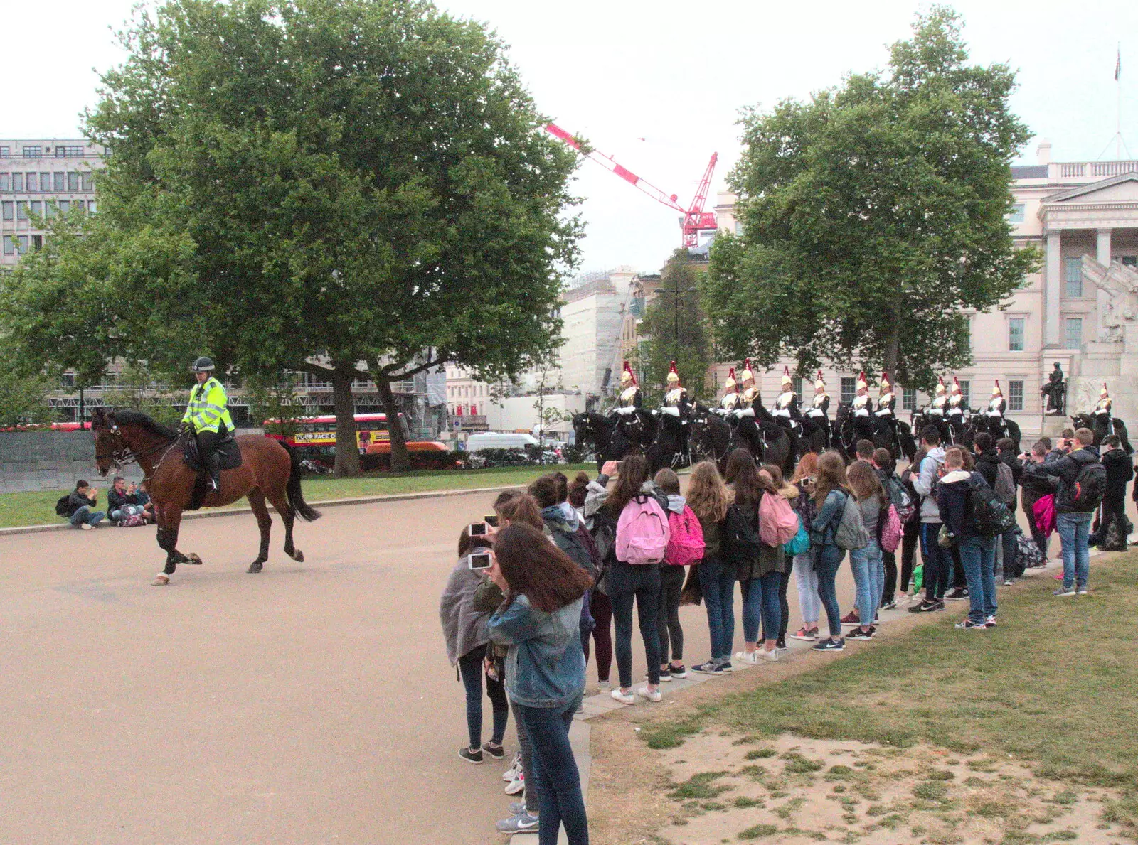 The Horseguards by the Wellington Arch, from The Diss Organ Festival, Diss, Norfolk - 14th May 2017