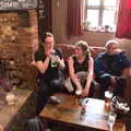 Suey, Isobel and Marticle in the Needham Red Lion, The Diss Organ Festival, Diss, Norfolk - 14th May 2017